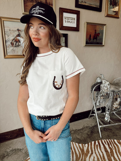 The Embroidered Rodeo T-Shirt