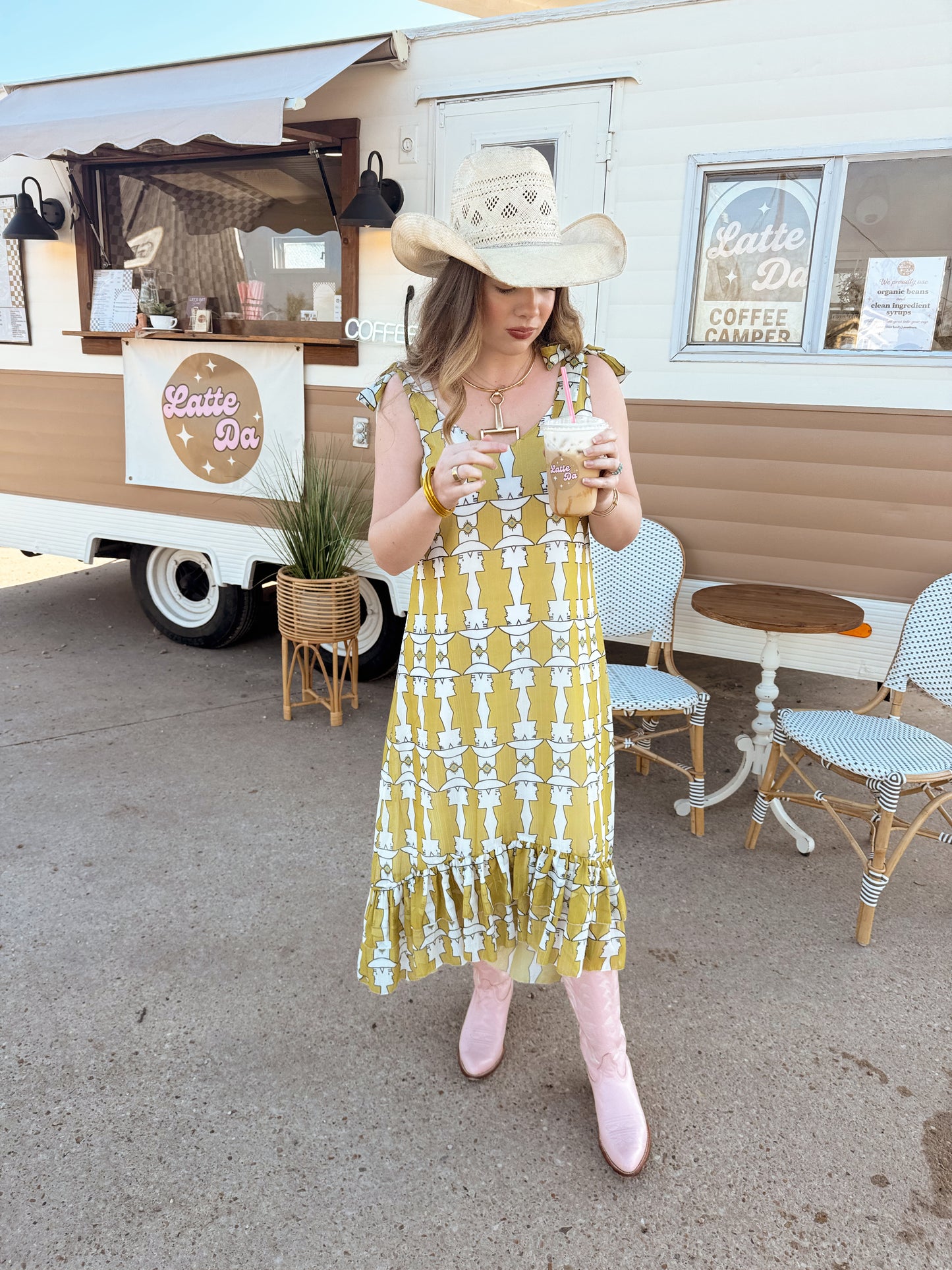 The Allie Falcon Mod Maud Midi Dress