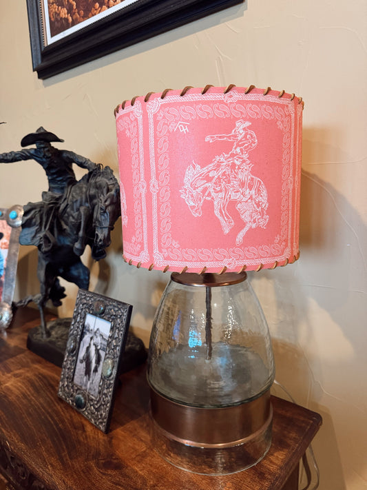 The Bandana Bronc Lampshade
