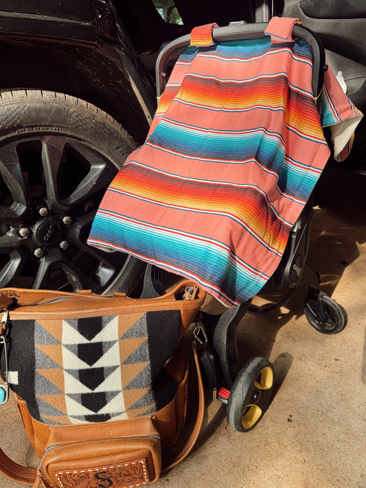 The Carseat Canopy Blanket