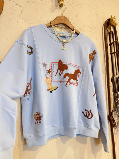 The Bixby Embroidered Sweatshirt