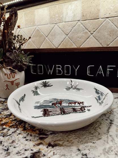 The Ranch Life Serving Bowl