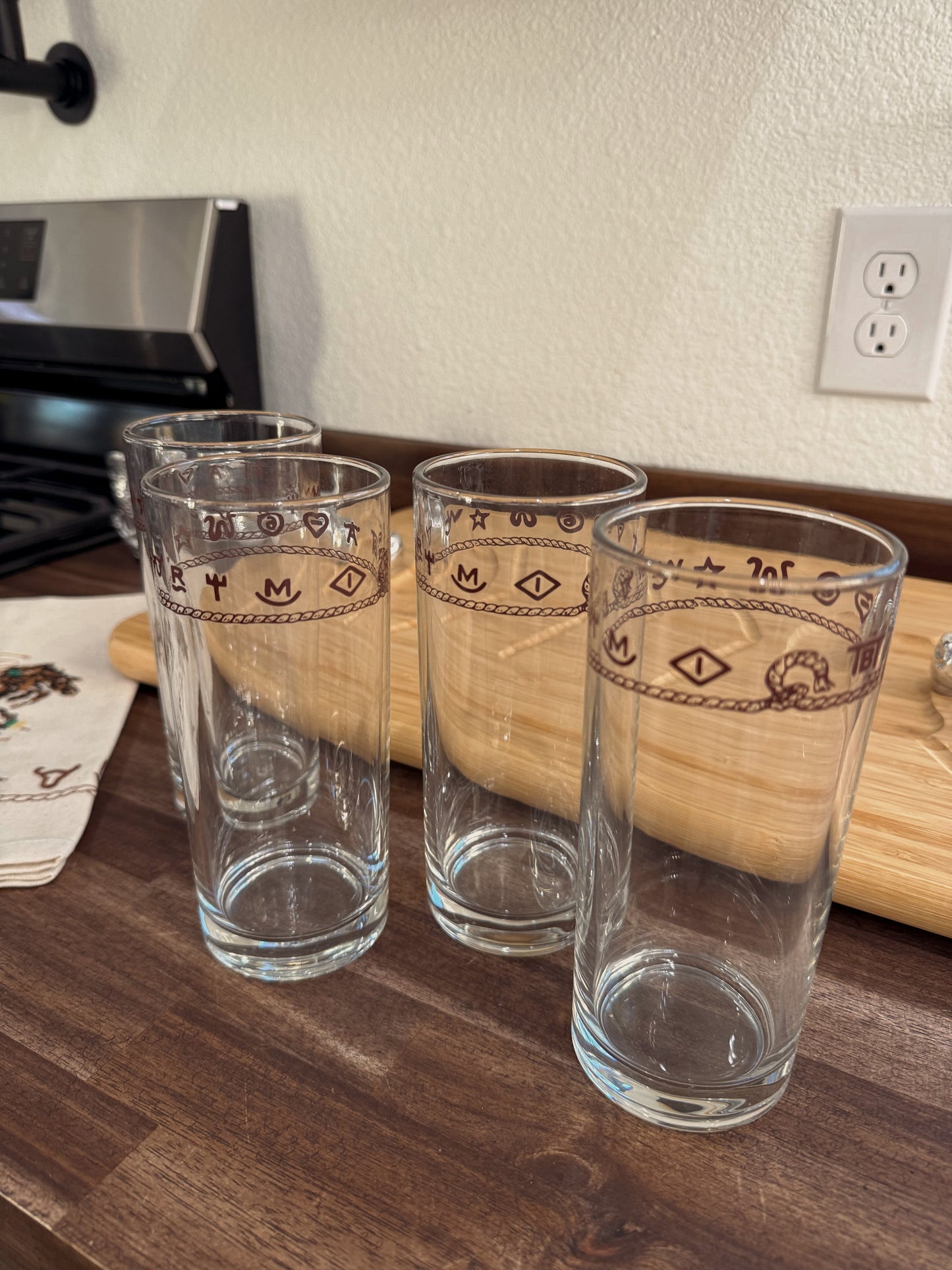 The Branded Water Glass Set