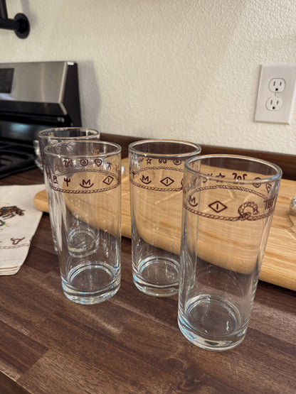The Branded Water Glass Set