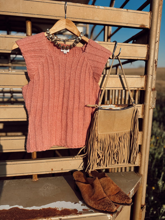 The Sawyer Top in Pink