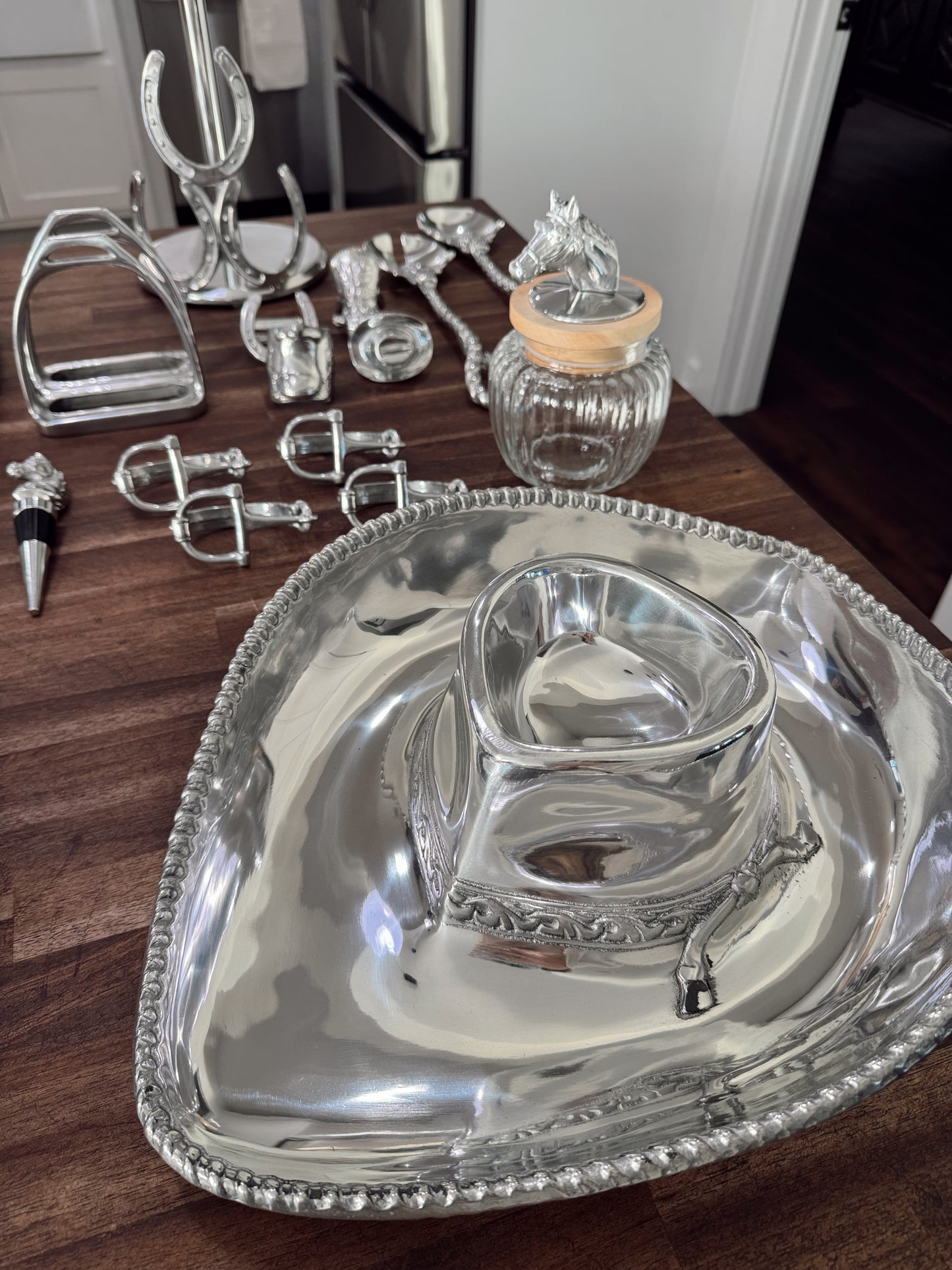 The Cowboy Hat Chip & Dip Platter