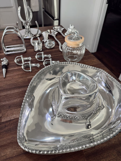 The Cowboy Hat Chip & Dip Platter