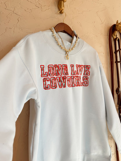 The Long Live Cowgirls Mock Neck Sweatshirt
