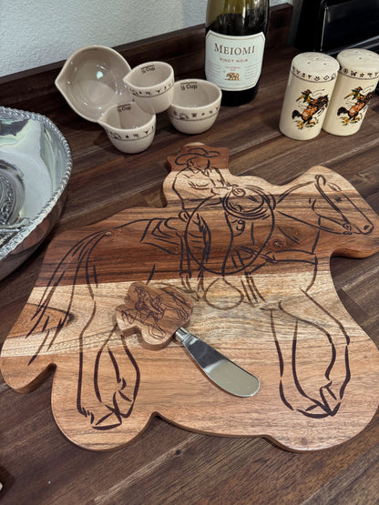 The Vaquero Serving Board