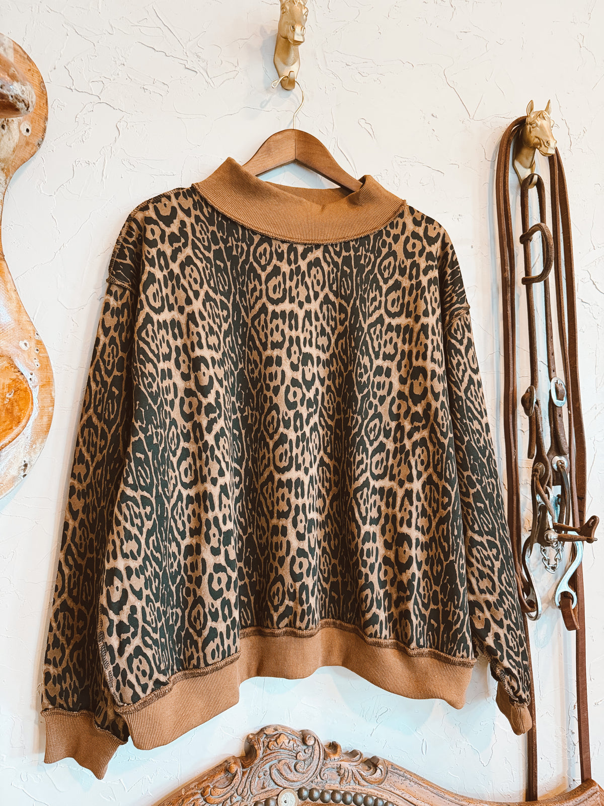 The Animal Print Sweatshirt