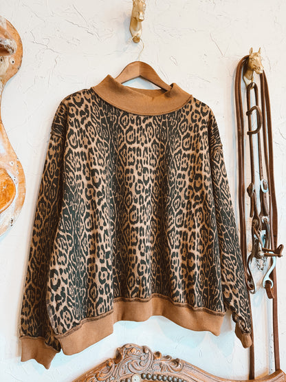 The Animal Print Sweatshirt