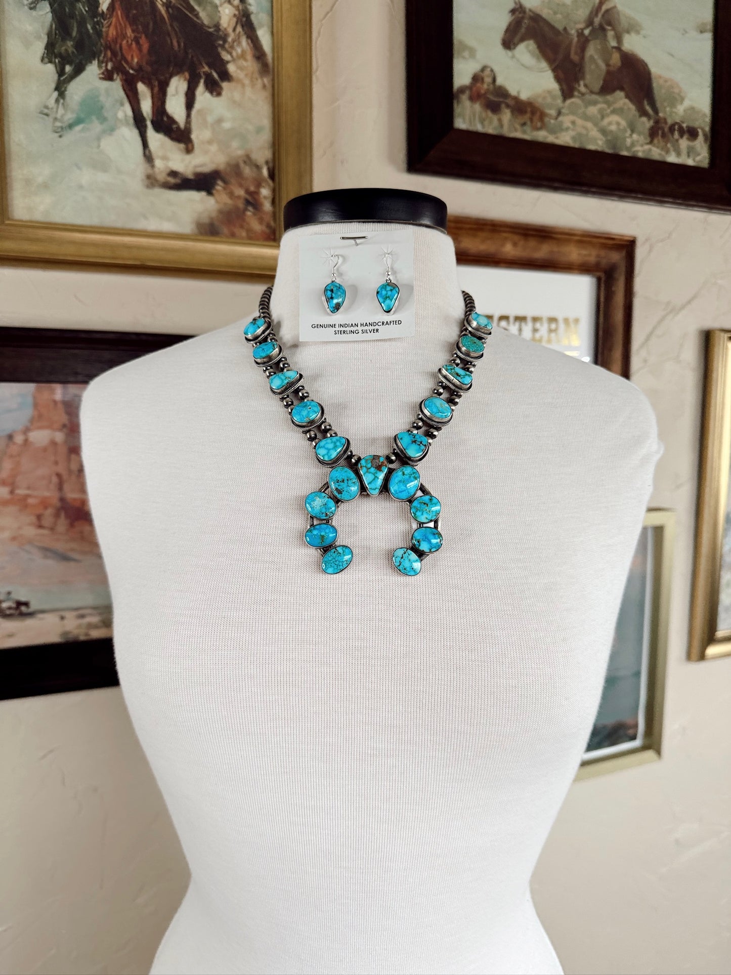 The Kingman Squash Necklace Set