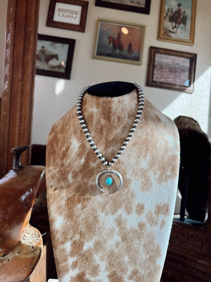 The Rena Begay Naja Navajo Pearl Necklace