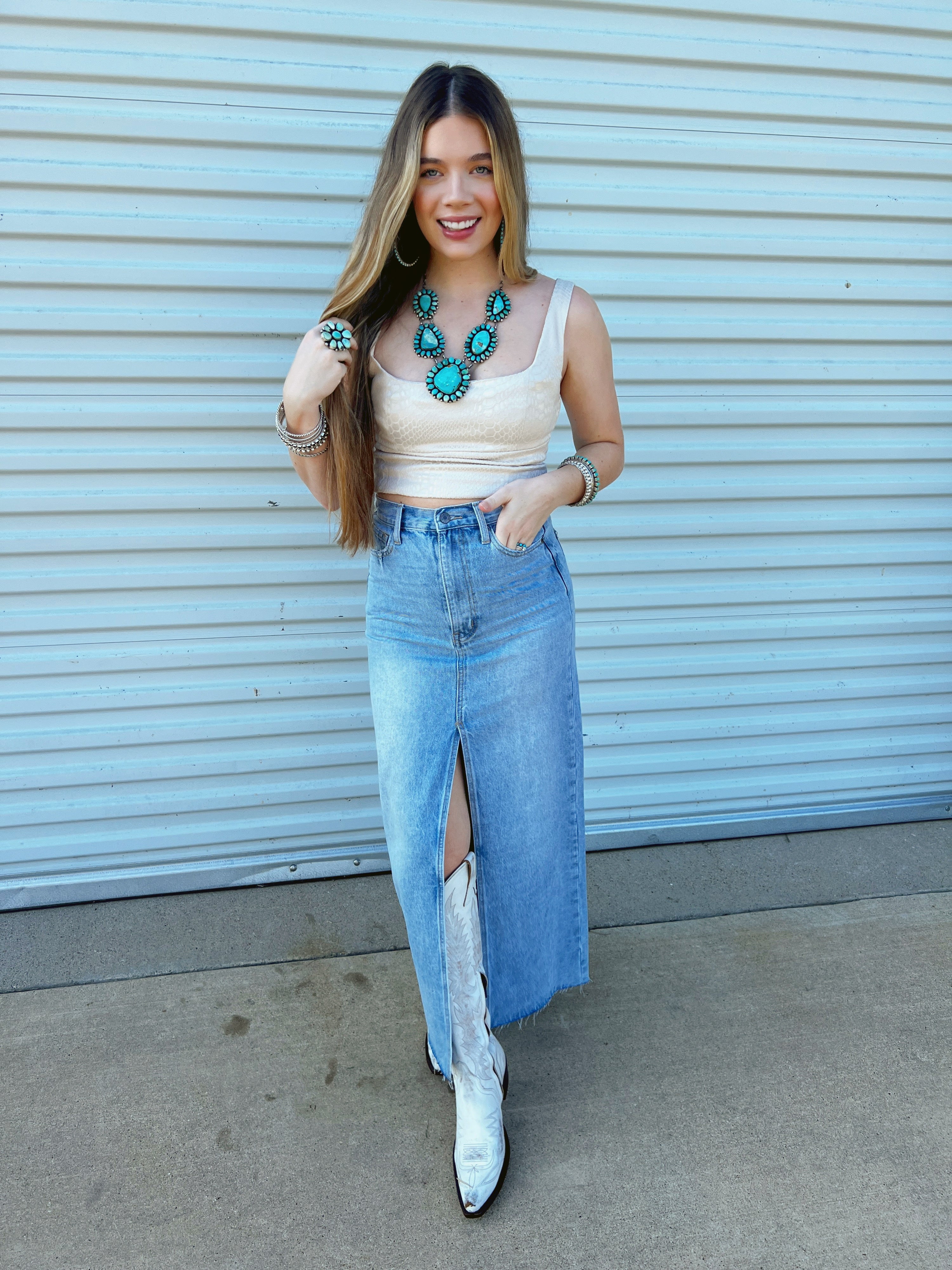 Best Long Denim Skirts 2024: 19 Best Denim Midi and Maxi Skirts Tested &  Reviewed