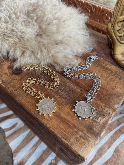 The Cowpony Coin Necklace