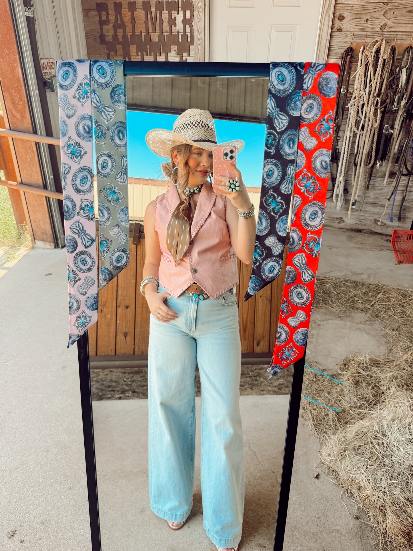 The Whiskey Creek Vest in Blush