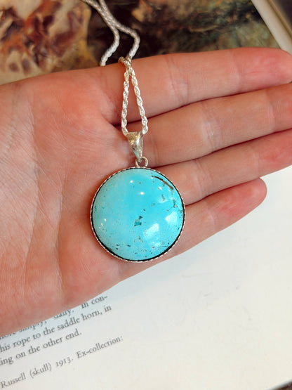 The Full Moon Turquoise Necklace