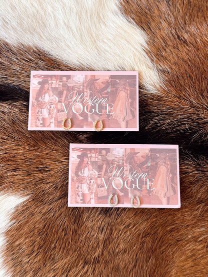 The Horseshoe Earrings