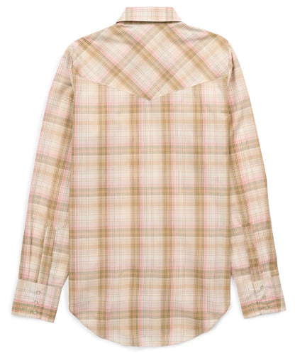 The Cowboygirl Buttermilk Plaid Granddaddy Snap Shirt