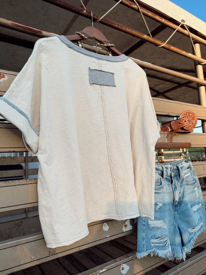 The Lucky Patchwork Top