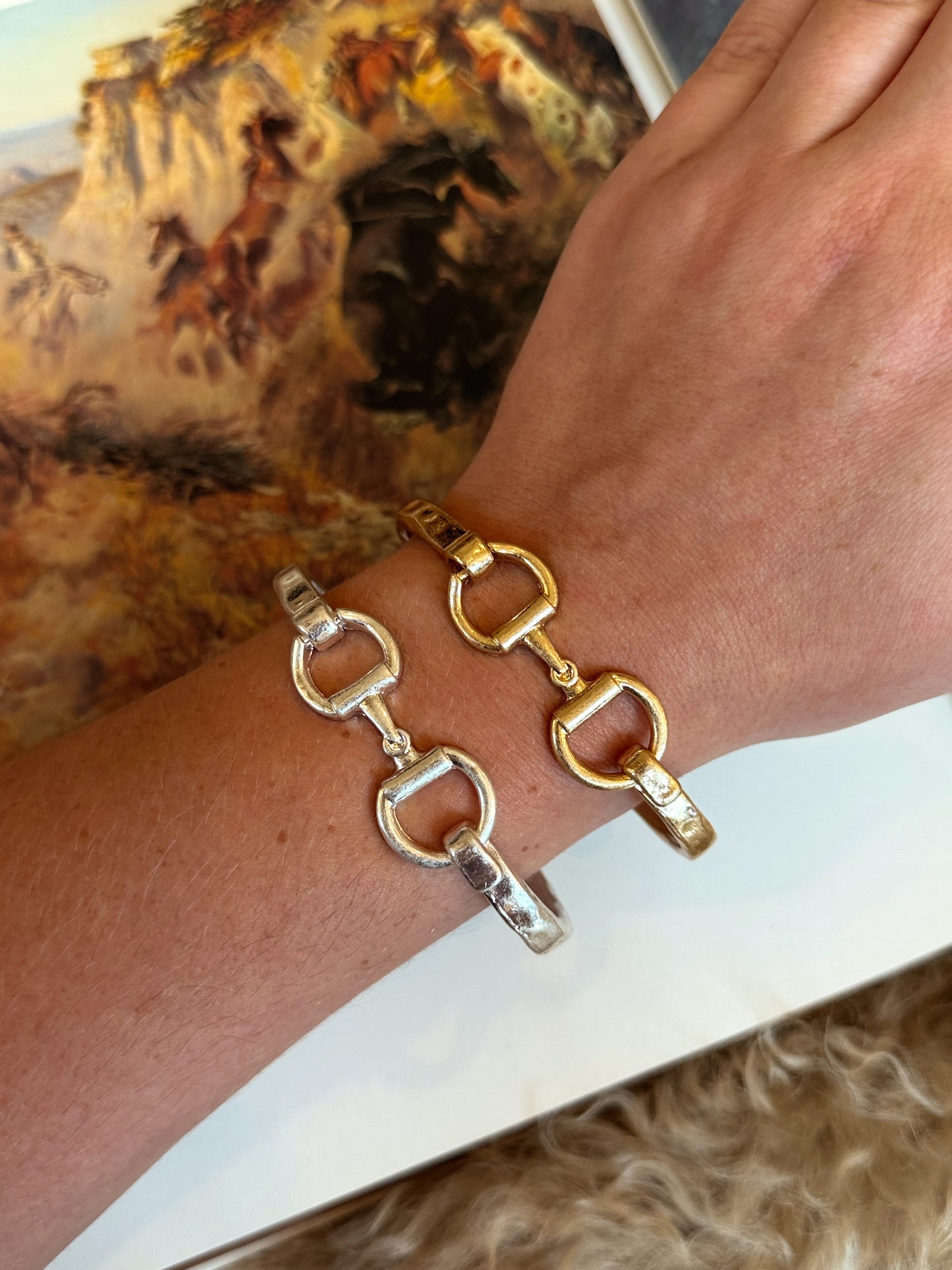 The Equestrian Bit Bracelet