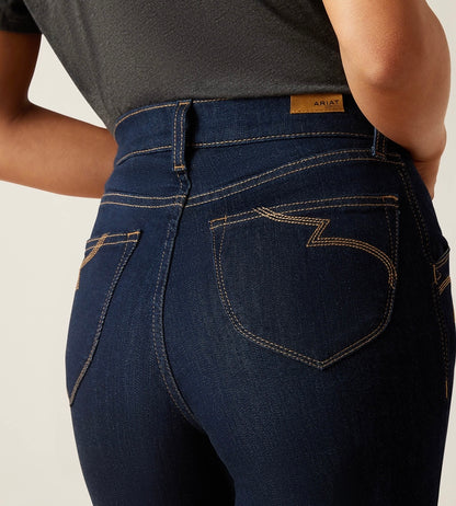The Ariat Rinse Western Wide Jeans