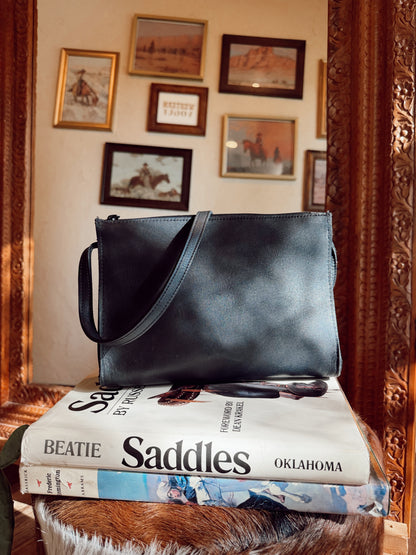 The Leopard Two Bar West Shoulder Bag