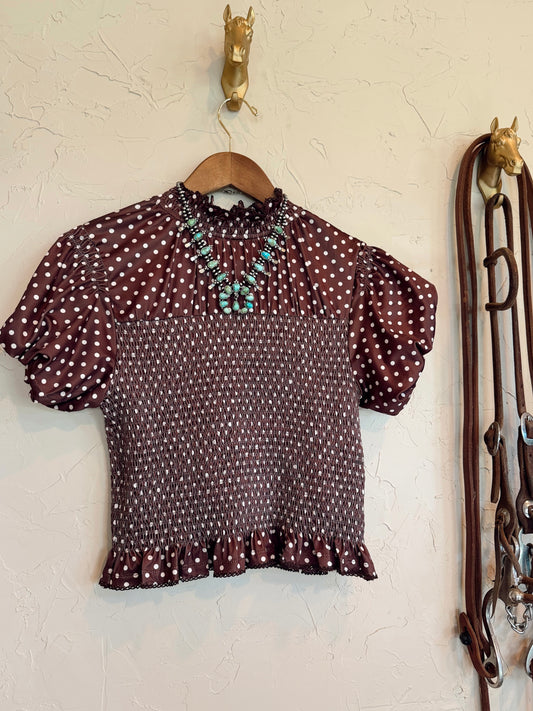 The Prine Smocked Top