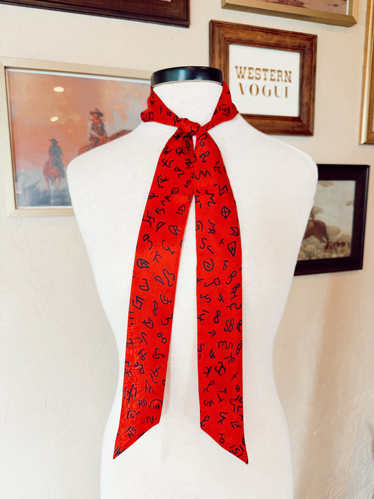 The Branded Twilly in Red