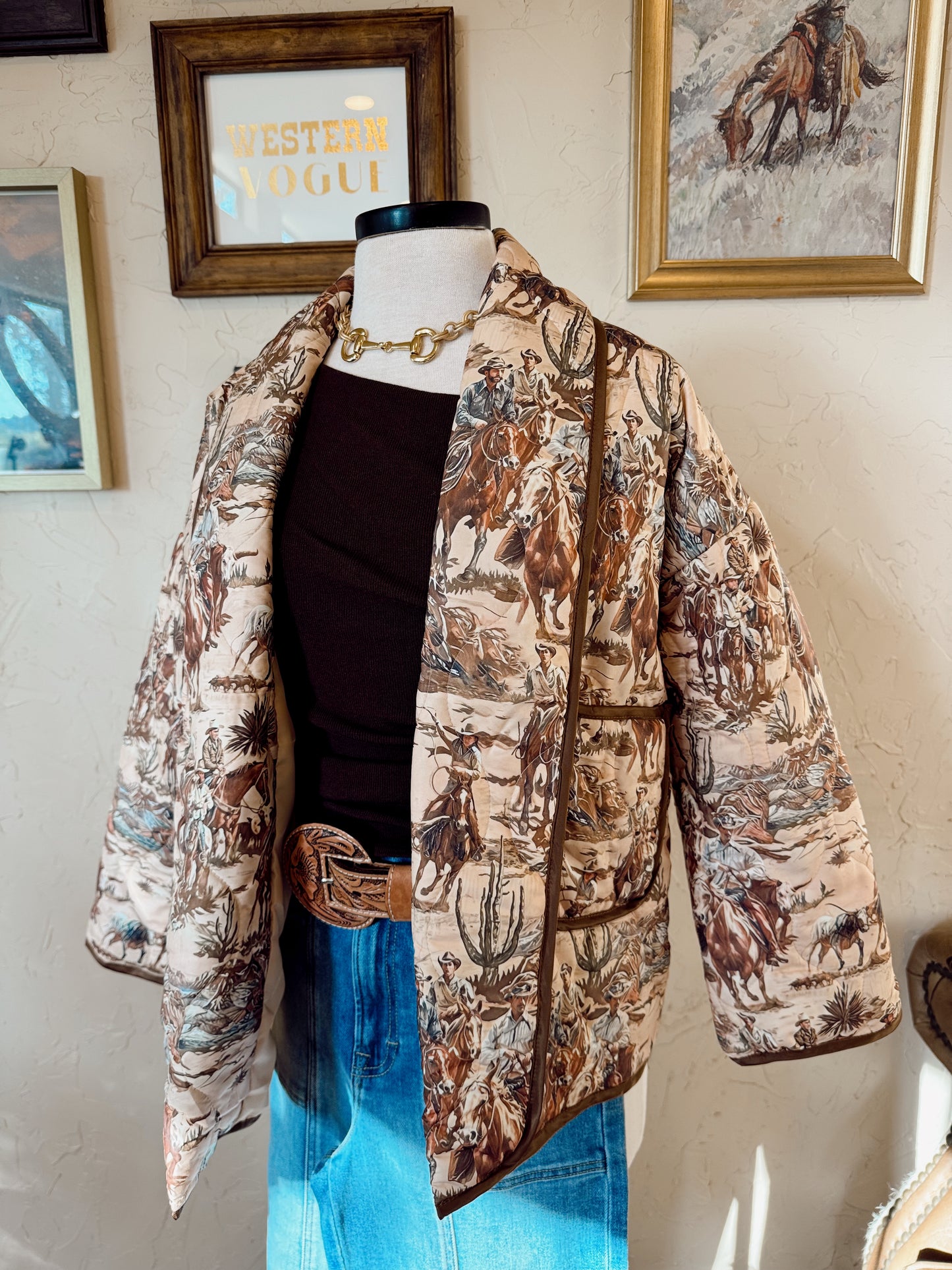The Cowboy Way Quilted Jacket