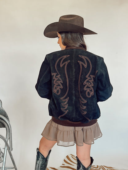 The Embroidered Bomber Jacket