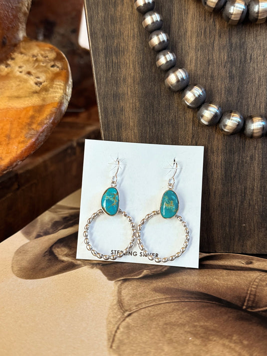 The Rope Hoops with Turquoise