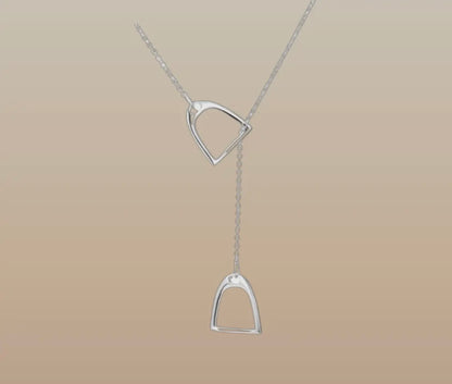 The Sterling Silver Equestrian Necklace