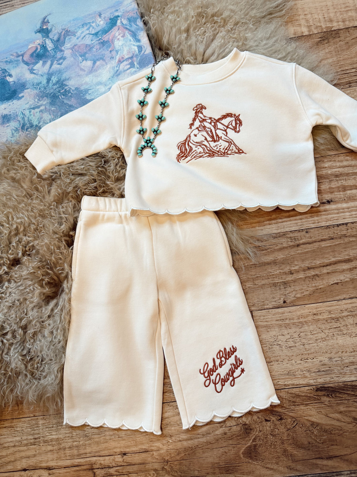 The God Bless Cowgirls 12M-4T Set