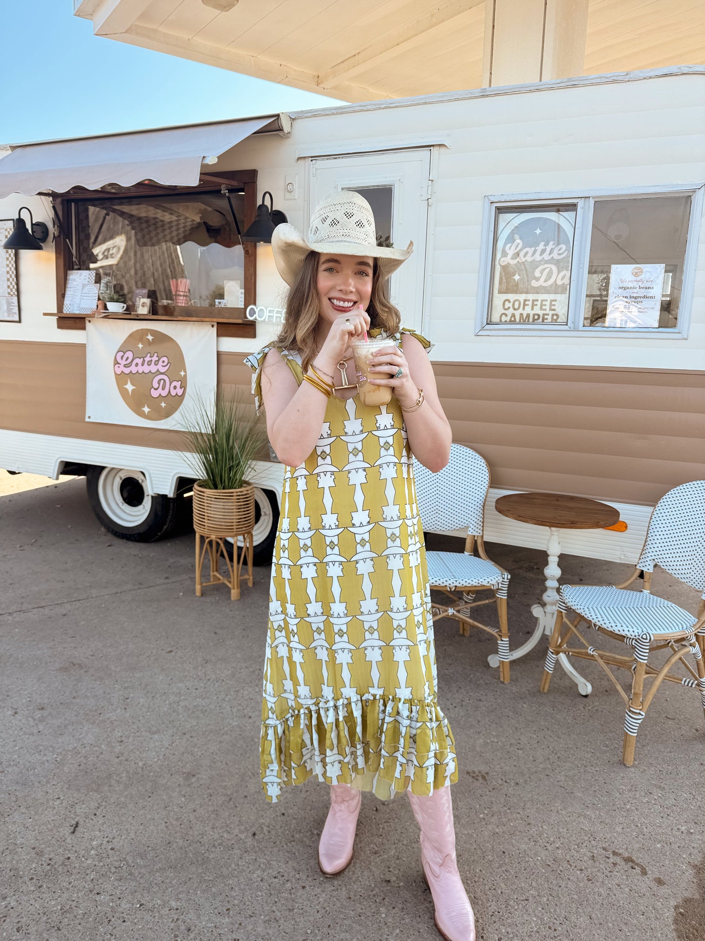 The Allie Falcon Mod Maud Midi Dress