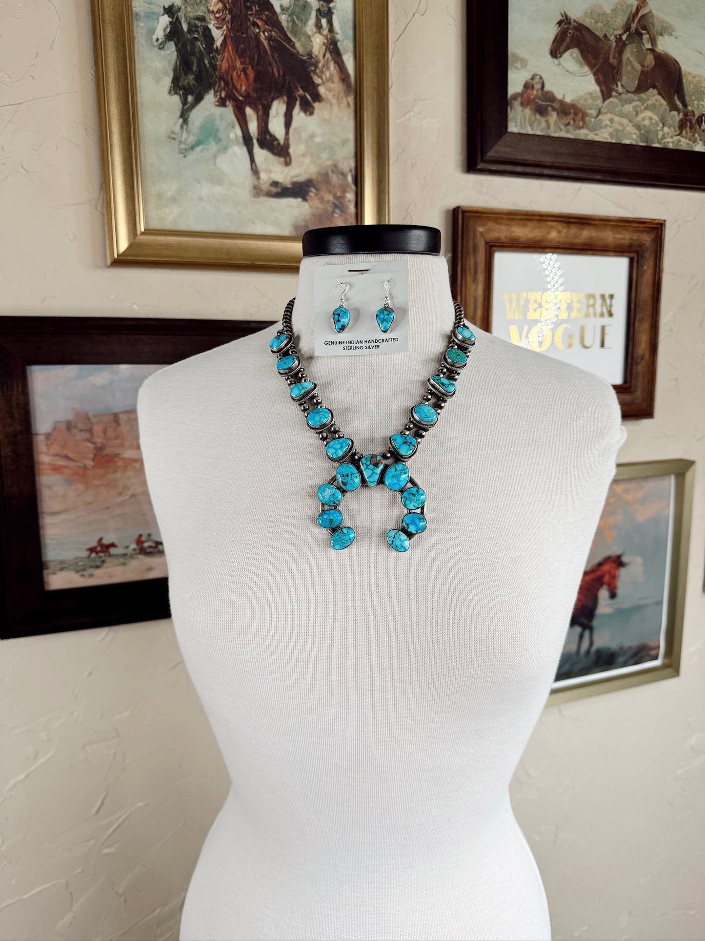The Kingman Squash Necklace Set