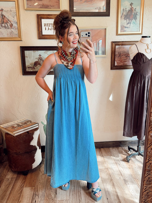 The Prichard Denim Dress