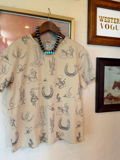 The Sandy Cowboy T-Shirt
