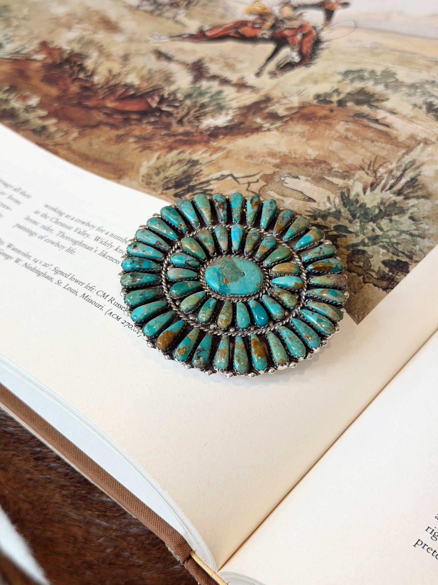 The Oval Turquoise Buckle