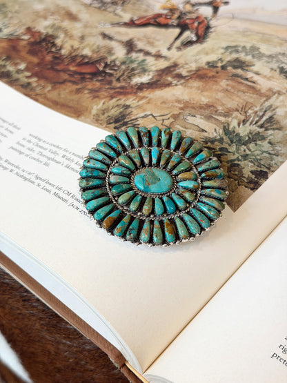 The Oval Turquoise Buckle