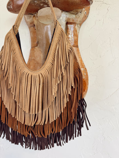 The Rowdy Bag in Cappuccino