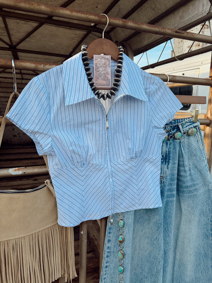 The Sutton Striped Top