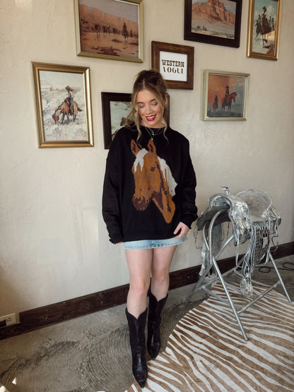 The Pecos Palomino Sweater