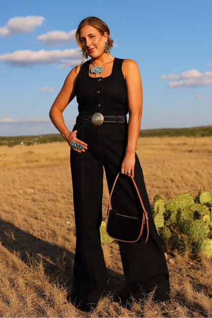 The Beckie Jumpsuit in Black