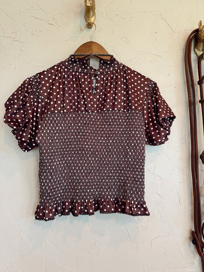 The Prine Smocked Top