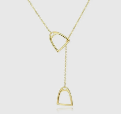 The Sterling Silver Equestrian Necklace