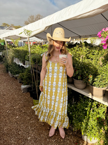 The Allie Falcon Mod Maud Midi Dress