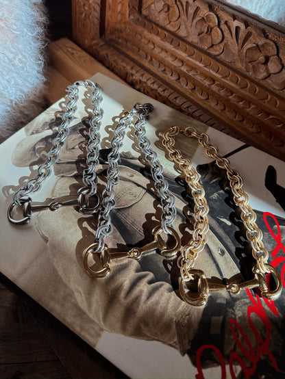 The Horse Bit Chain Necklace