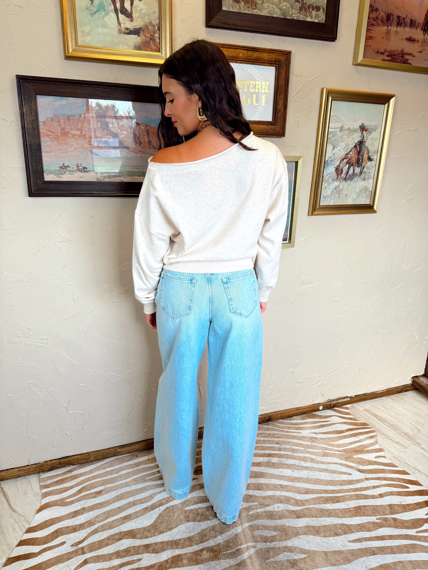 The Oden Top in Grey