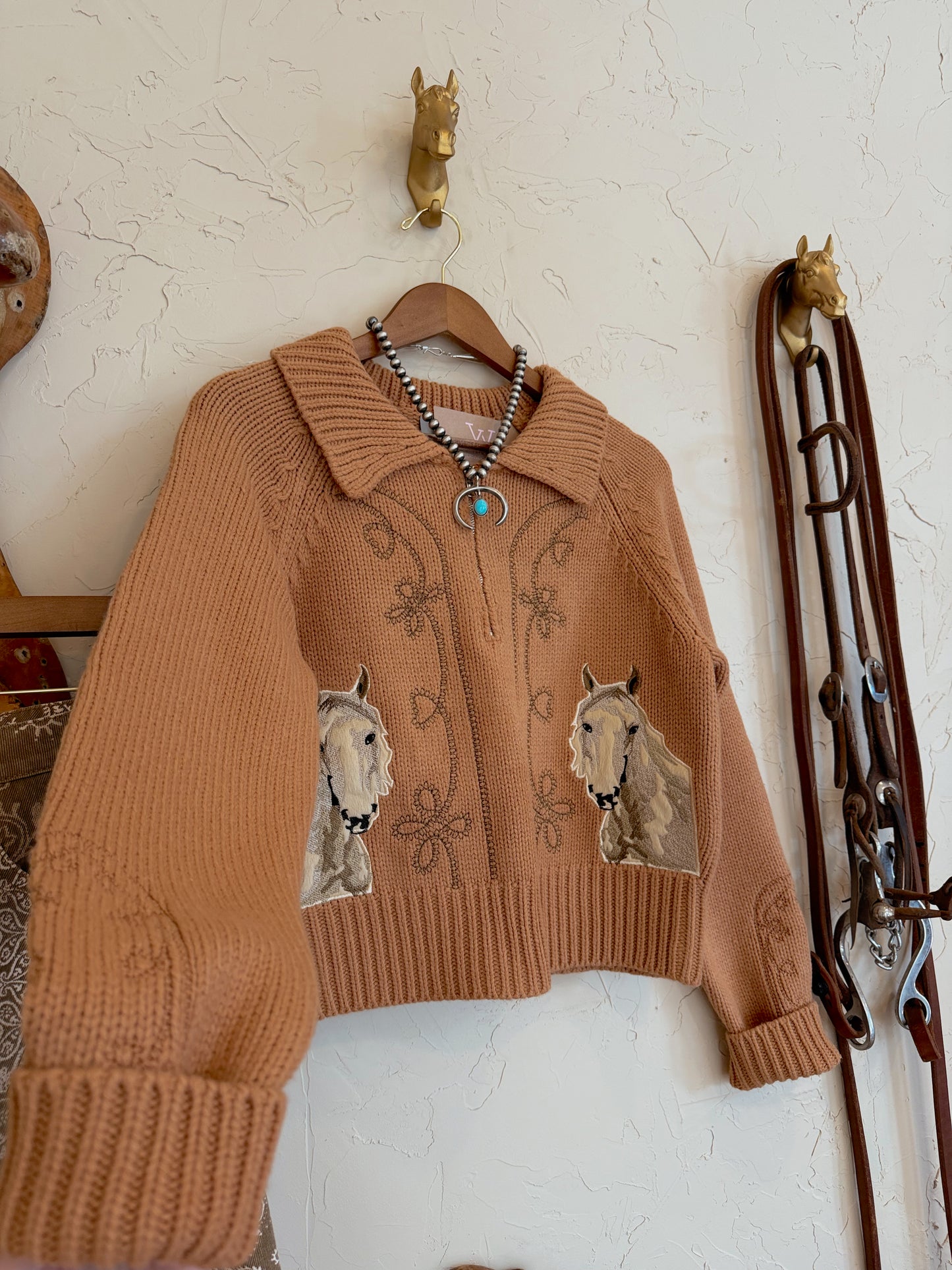 The Palomino Embroidered Sweater